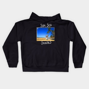 Sun Sea Shark Kids Hoodie